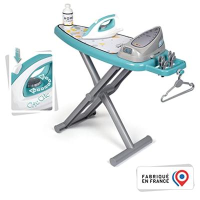 Smoby - Strijkplank met stoomstation + 9 accessoires - Huishoudelijke imitatiespellen - H48cm - Made in France - Vanaf 3 jaar - thumbnail