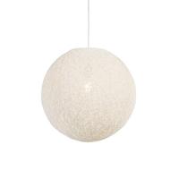 QAZQA Landelijke hanglamp wit 45 cm - Corda - thumbnail