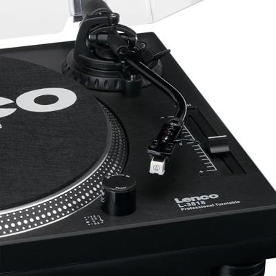 Direct drive platenspeler met USB/PC codering Zwart Direct drive platenspeler met USB/PC codering Zwart