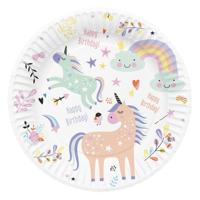 Folat BV Borden unicorns & rainbows, 8st. - thumbnail