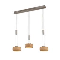 Fischer & Honsel 3-lichts hanglampShine-Wood led - 61073 - thumbnail