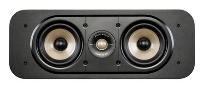 Polk Audio Signature Elite ES30 Center Speaker, Slanke Luidspreker, High-Resolution Center Speaker, Hi-Res Gecertificeerd, Dolby Atmos en DTS:X Compatibel (Set van 2) - Zwart