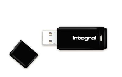 Integral USB 2.0 stick, 8 GB, zwart