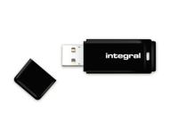 Integral USB 2.0 stick, 8 GB, zwart - thumbnail