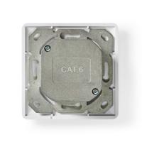 Nedis Netwerk Wanddoos | 2 poort(en) | CAT6 | Female | Wit | 1 stuks - CCGP89200IV CCGP89200IV - thumbnail