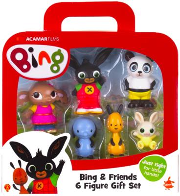 Bing koffer met 6 speelfiguurtjes