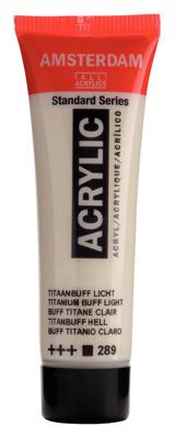 Royal Talens Amsterdam Standard Series Acrylverf Tube 20 ml - Titaanbuff Licht 289