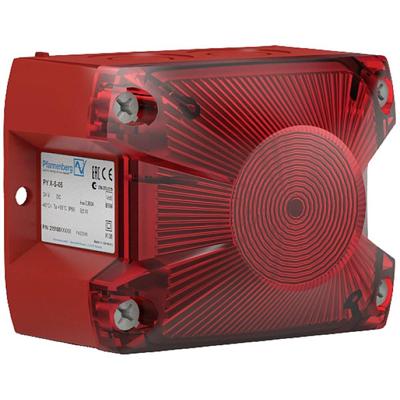 Pfannenberg Flitslamp Xenon PY X-S-05 24 DC RD M12 3000 21510805100 Rood Flitslicht 24 V/DC