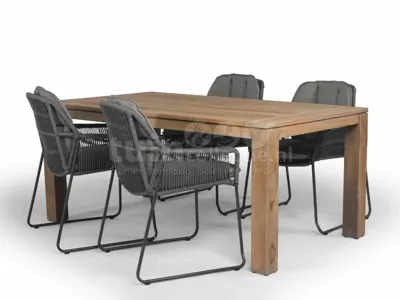 Tierra Outdoor Tuinset Alaska Rivera 5-delig