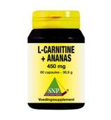 SNP L-Carnitine ananas 450mg 60 Capsules - thumbnail