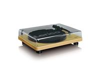 Lenco L-30 houten draaitafel met riem aangedreven draaitafel - draaitafels (riemaangedreven draaitafel, 33,45 tpm, 30 cm) Zwart - thumbnail