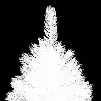 Kunstkerstboom met levensechte naalden 210 cm wit Kunstkerstboom met levensechte naalden 210 cm wit