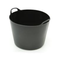 Flexibele kuipemmer zwart 40ltr - thumbnail