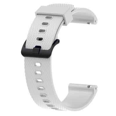Silicone polsbandje voor Sport voor Garmin Vivoactive 3 20mm (wit)