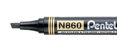Pentel permanente marker N860-A, zwart