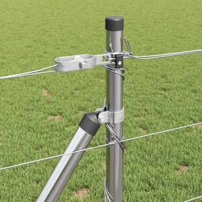 Weidehekwerk Zilver 100 x 0.8 m Gegalvaniseerd staal