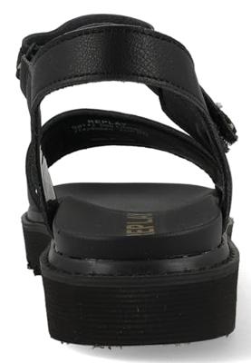 Replay Sandalen JT420008S-0168 Zwart / Goud-38 maat 38