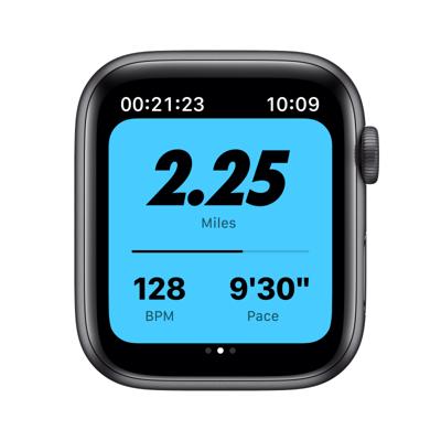 Apple Watch Series 6 Nike OLED 44 mm Grijs GPS Apple Watch Series 6 Nike OLED 44 mm Grijs GPS