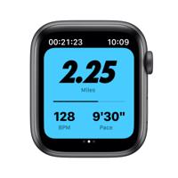 Apple Watch Series 6 Nike OLED 44 mm Grijs GPS - thumbnail