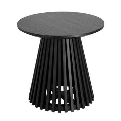 Kave Home Bijzettafel 'Jeanette' Ø50cm, kleur Zwart