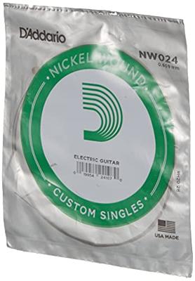 D'Addario NW024 losse snaar voor ak. en elektrische gitaar D'Addario NW024 losse snaar voor ak. en elektrische gitaar