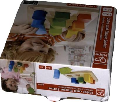 Hape houten sorteerplank vormen