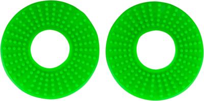 UFO PLAST Ufoplast rubber handvat "donuts rubber grip donuts green