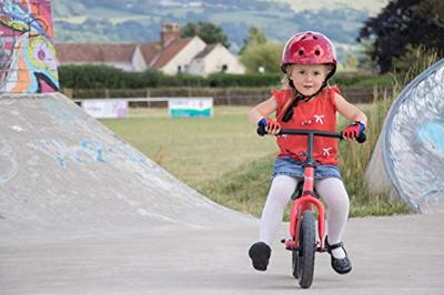 Kinder Fietshelm Metallic Red Medium (53 - 58 cm)