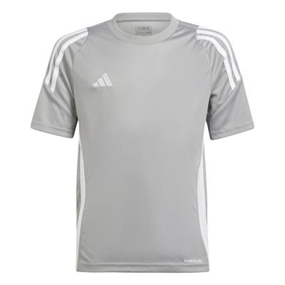 adidas Tiro 24 Voetbalshirt Kids Lichtgrijs Wit adidas Tiro 24 Voetbalshirt Kids Lichtgrijs Wit