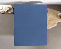 Dreamhouse Enkel Jersey 135 gr. Hoeslaken Blauw 160/180 x 200 cm - thumbnail