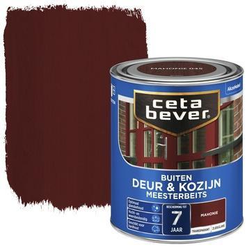 Cetabever Meesterbeits Deur en Kozijn Transparant Zijdeglans - Mahonie - 0,75 liter