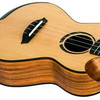 Flight Princess Series Victoria Soundwave Concert elektrisch-akoestische ukelele met ingebouwde effecten - thumbnail