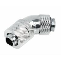 Alphacool HF Anschluss 45 Grad G1/4 Zoll AG auf 13/10mm Waterkoelinghoekverbinder - thumbnail