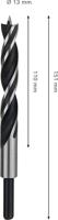 Bosch Accessoires PRO Wood Houtboor | CYL | 13 x 96 x 151 mm | D 10 mm - 2608577716 - thumbnail