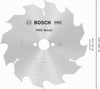 Bosch Accessories Optiline Wood 2608641173 Hardmetaal-cirkelzaagblad 160 x 20 x 2.6 mm Aantal tanden: 12 1 stuk(s) - thumbnail