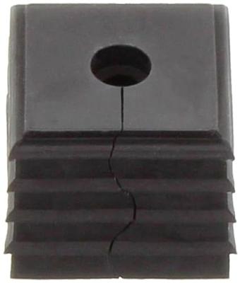 CONTA-CLIP KDS-DE 5-6 BK Afdichtingselement Thermoplastisch elastomeer Zwart 10 stuk(s)