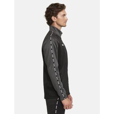 Craft 1912728 Squad 2.0 Full Zip M - Black/Granite - XXL Craft 1912728 Squad 2.0 Full Zip M - Black/Granite - XXL