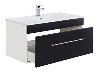 Wastafelkast Ivar Zwart L Wastafelkast Ivar Zwart L