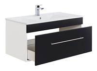 Wastafelkast Ivar Zwart L - thumbnail