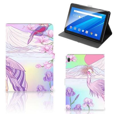 Lenovo Tab E10 Flip Case Bird