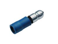 Cimco 180302 Ronde connector 1.50 mm² 2.50 mm² Stift-Ø: 5 mm Deels geïsoleerd Blauw (transparant) 1 stuk(s) - thumbnail