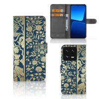 Xiaomi 13 Pro Hoesje Beige Flowers - thumbnail