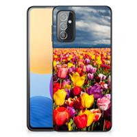 Samsung Galaxy M52 Bloemen Hoesje Tulpen - thumbnail