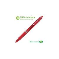 Pen Pilot Acroball Rood 0,4 mm (10 Stuks) - thumbnail