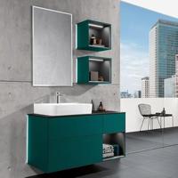 Villeroy & Boch Finion opzetwastafel - zonder kraangat 60x35cm - Ceramic+ zonder overloop stone white 414361rw - thumbnail