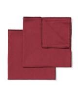 HEMA Servetten 47x47cm bordeaux - 2 stuks - thumbnail