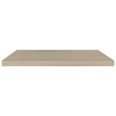 Wandschappen zwevend 4 st 80x23,5x3,8 cm MDF eikenkleurig Wandschappen zwevend 4 st 80x23,5x3,8 cm MDF eikenkleurig