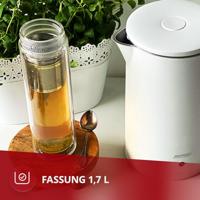 MPM Draadloze waterkoker MCZ-105, wit, 1,7 l - thumbnail