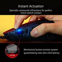 Asus ROG STRIX IMPACT III Gaming-muis USB Optisch Zwart 6 Toetsen 12000 dpi Verlicht, Ergonomisch - thumbnail