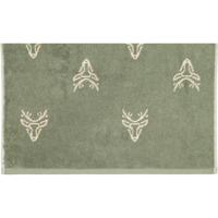 Cawö Cawö Alpenchic Edition 6229 Douchelaken 70x140 groen - thumbnail